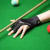 Billar Guantes de Billar Profesionales Unisex Sin Dedos Especial Juego de Snooker Antideslizante Delgado Tres Dedos Alta Elasticidad