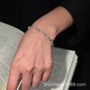Pulsera de Perlas Barrocas Naturales de Agua Dulce Yimo Plata 925 Más Fácil de Combinar Lujo Ligero Exquisito Casual Pulsera de Alta Gama para Mujer