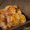 [Suave] Pastelitos de Pollo con Cáscara de Mandarina y Pasta de Frijol Rojo, una Especialidad Salada de Guangdong, Pasteles y Bocadillos Tradicionales Hechos a Mano