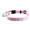 Nuevo Collar para Gato de Amazon en stock Collar para Gato Cinta Luna Estrella con Cascabel Gato Estampado Viento Cariñoso