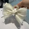Nuevo Clip para el Cabello de Encaje con Pedrería y Moño Estilo Coreano de 13 cm para Mujeres, Accesorio Versátil de Princesa para el Cabello al por Mayor