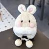 Chapéu de bebê outono e inverno bonito super bonito orelhas de coelho infantil chapéu de pelúcia meninos e meninas inverno quente chapéu de protetores de ouvido