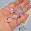 Primavera e Verão Transparente Glitter Azul Coração Borboleta Urso Pingente Fofo Feito à Mão Ins Contas Populares Mesmo Estilo DIY Contas Soltas