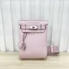 Bolsa de Peito de Couro de Vaca de Camada Única Nova Togo Transfronteiriça Mochila de Grande Capacidade de Ombro Único Unissex Versátil Bolsa da Moda