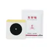 Fábrica de patches de borboleta de gengibre preto atacado pasta de esfera de aço pasta de diafragma de ervas processamento OEM de patch de ervas para umbigo abdominal