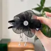 Pinza de sujeción con lazo para el pelo de mujer en la parte trasera de la cabeza Accesorios para el pelo de bola Artefacto de fijación del pelo Pinza de celebridad de internet Adorno para el pelo Pinza para el pelo