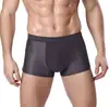 Malla de Hielo de Verano Ropa Interior para Hombre Calzoncillos tipo bóxer de Malla Transpirable de Secado Rápido Antibacteriana Talla Grande Pantalones Cortos Fabricante Venta al por Mayor