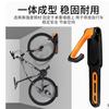 Estante de exhibición para bicicleta de montaña gancho de pared carga firme soporte para colgar ahorro de espacio en la pared accesorios para remolque de bicicleta plegable