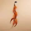Presilha de Cabelo de Pena Estilo Boho BB Clip Adorno Étnico Indiano Franja Faixa para Cabelo Longo Acessórios de Cabelo Atacado