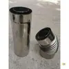 Caldeira de Aquecimento de Parede 120X80 Chaminé Aquecedor de Água Balanceado Tubo de Fumaça de Camada Dupla de Aço Inoxidável Tubo de Exaustão de Chaminé Coaxial