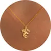 Collar Transfronterizo Europeo y Americano con Temática Oceánica con Corazón de Cobre en Forma de Luna, Estrella de Mar, Moño, Copo de Nieve, Cruz, Colgante de Softbol, Joyería para Mujer