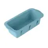 Molde Retangular Antiaderente de Silicone para Pão e Torrada Caixa para Bolo de Argila Forma para Assar Cubos de Gelo Grandes Forma para Banho de Gelo
