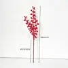 Árbol de Dinero con Bayas Rojas Simuladas Flor de Venta de Año Nuevo Fruta Winterberry Fruta Navideña Simulada Adornos de Decoración para el Hogar Flor de Cubo de la Fortuna Arreglo Floral