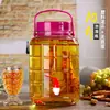 Frasco de vino de vidrio envío 30 kg 40 kg burbuja gruesa botella de vino grifo recipiente de vino sin plomo barril de vino frasco de vino