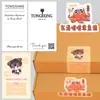 Pegatinas para Sellar Cajas de Aviones, Etiquetas para Empaque Express, Pegatinas Adhesivas Personalizadas, Pegatinas Adhesivas de PVC Personalizadas