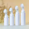 En Stock Botella Blanca Limpiador Facial Plástico PET Botella Espumosa Mousse Limpiador 200-350ml Botella con Dispensador de Espuma