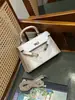 Bolso Kelly con Patrón de Cocodrilo 2026 Nueva Moda Lujo Ligero Bolso de Mano de Gama Alta Versátil Bolso de Hombro Cruzado para Viajes Diarios Moderno