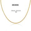 Fabricante Atacado Europeu e Americano Colar de Ouro 18K Feminino Luxo Acessível Nicho Corrente de Pescoço High-End Corrente para Clavícula Jóias Ins Preservação de Cor