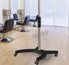 Máquina de Aquecimento para Permanente Fria de Água-viva Base com Pé de Garra Cinco Pontas Acessórios Coluna Vertical Haste de Levantamento Suporte para Salão de Beleza Barbearia