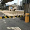 Barrera de Valla de Doble Brazo para Cruce Ferroviario Equipo de Intercepción de Cruce de Madera Señal de Alarma Máquina de Señalización de Vía Férrea