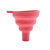Funil de silicone de grau alimentício funil retrátil para arroz funil dobrável para óleo dispensador de vazamento de vinho multifuncional para cozinha doméstica