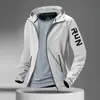 Chaqueta Cortavientos para Ciclismo Hombres Montaña Carretera Ropa de Ciclismo Holgada Manga Larga Primavera Cortavientos Secado Rápido Ropa Equipo
