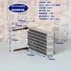 Radiador de Microcanales, Microcondensador, Intercambiador de Calor de Aluminio Completo, Evaporador, Intercambiador de Calor Refrigerado por Agua, Refrigeración