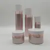 Conjunto de Frascos de Vidro para Produtos de Skincare em Estoque: Frascos para Loção, Frascos para Sérum, Frascos para Máscara, Potes para Creme de 50g