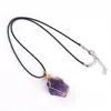 Colgante de Amatista en Bruto, Collar de Moda para el Día a Día, Mineral Crudo Irregular, Joyería Envuelta en Alambre Hecha a Mano, Hecho a Medida