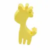 Esponja de Maquillaje Plana Personalizada con Forma de Jirafa, Suave y No Absorbe Polvo, Adecuada para Uso Seco y Húmedo, Se Expande al Exponerse al Agua, Esponja de Maquillaje con Forma de Animal