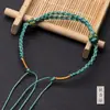 Pulsera Semi-terminada de la Suerte para Mujer, Cordón Trenzado DIY, Estilo Xiaohongshu, Se Puede Usar con Accesorios, Tendencia Creativa Hecha a Mano Estilo Chino