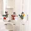 Accesorios para Decoraciones de Árbol de Navidad, Adornos Colgantes Transfronterizos, Novedades de Renos, Decoraciones Colgantes Planas de Acrílico, Estampados Festivos