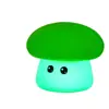 Luz Noturna Criativa de Cogumelo Carregamento USB Silicone Toque Fofo Quarto Mesa de Cabeceira Atmosfera Lâmpada de Dormir Presente para Crianças