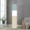 Estilo Japonés Coreano Cubierta de Polvo Cilíndrica de Cobertura Total para Aire Acondicionado Cubierta de Polvo Vertical Redonda para Máquina de Gabinete Tela con Dibujos Animados Cubierta para Aire Acondicionado