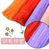 Kit de Materiales DIY Varilla Retorcida Color Macarrón Tiras de Felpa Realistas Varillas Plegables Materiales para Varillas Retorcidas Flores