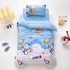 Conjunto de Colcha de Três Peças para Jardim de Infância para Bebês que Entram no Jardim de Infância, Roupa de Cama de Algodão Puro para Soneca Infantil, Capa de Colcha, Conjunto de Roupa de Cama de Seis Peças