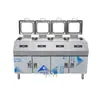 Dr. Estación de Calentamiento de Buffet Zao con Calefacción Eléctrica para Platos, Estación de Buffet Estilo Occidental, Gabinete Calentador de Autoservicio para Desayuno de Hotel
