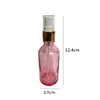 Botella Spray Rosa Mate Negra al por Mayor Botella Gotero Marrón Botella Esencia 120ml Botella Vacía para Reenvasado de Cosméticos