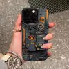 Tecnología Genial Adecuada para Funda de Teléfono Apple 17 Promax, Funda Energética Personalizada para iPhone 16/15/14, Estilo Europeo y Americano 13