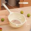 Artefato de Lavar Arroz de Cozinha Escorredor de Plástico Doméstico Colher de Lavar Arroz Multifuncional Espessada Lavável à Mão Cesto de Drenagem Cesto de Lavar Legumes