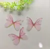 Tule Mariposa Celeb de Internet Maquillaje Creativo Novia Joyería Maquillaje Rostro Hada Accesorios de Uñas