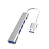 Hub USB Transfronterizo 5 en 1 Hub Uno a Cuatro 3.0 Tipo C para Laptop Divisor Expansión USB