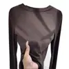 Camiseta Interior Ankela Roja de Cuello Medio Alto para Mujer Estilo Nuevo Otoño/Invierno 2026 Cómoda Suave Elástica de Manga Larga