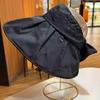 Sombrero de sol estilo coreano con lazo de concha, popular en Internet, para mujer, de verano, con cabeza grande, viento, que muestra la cara, pequeño, a la moda.