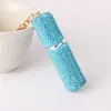 Llavero de Botella de Perfume Incrustada de Diamantes Transfronterizo Europeo y Americano, Colgante de Bolso Portátil a la Moda, Llavero al por Mayor