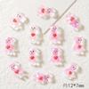 Nuevas joyas de uñas de dibujos animados sanliou coolomi Yugui dog KT cat resina tridimensional funda de teléfono accesorios para uñas