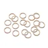 3-40mm Argola Plana Argola Única Aberta Anel de Ferro Pulseira Colar Anel de Conexão Acessórios de Acabamento para Joias DIY Materiais