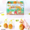 Cartoon plush pingente estudante mochila chaveiro acessórios boneca pequena boneca mini bonito pingente de batata atacado