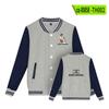Jaqueta de baseball estilo uniforme de voo casual coreano solta outono e inverno mancha solar transfronteiriça