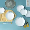 Juego de Platos y Tazones de Cerámica Shenhao para el Hogar Chino Lujo Ligero Combinación de Vajilla de Cerámica Regalo de Inauguración de Casa